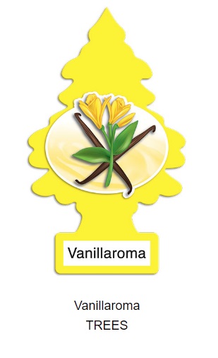 Ароматизатор подвесной картон ёлочка 'Аромат ванили' (Vanillaroma)