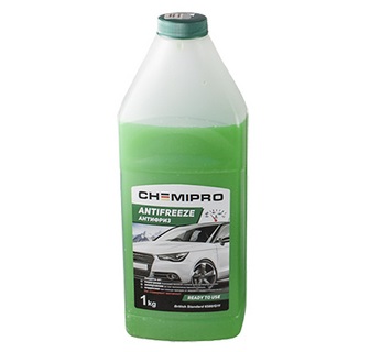 Антифриз Chemipro G11 готовый 1kg зеленый, 0.9л
